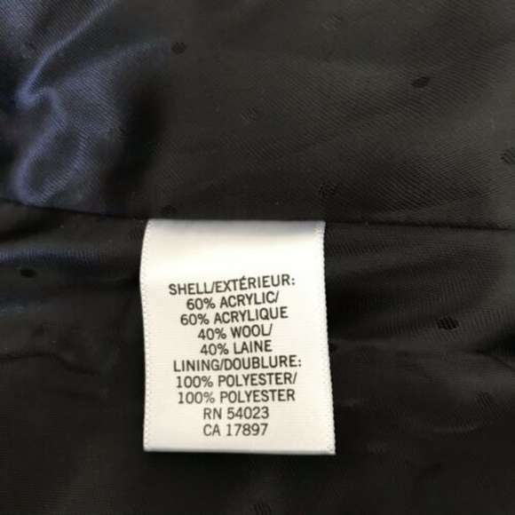 Banana Republic tweed Cropped Jacket Gray Size XS - Picture 7 of 8